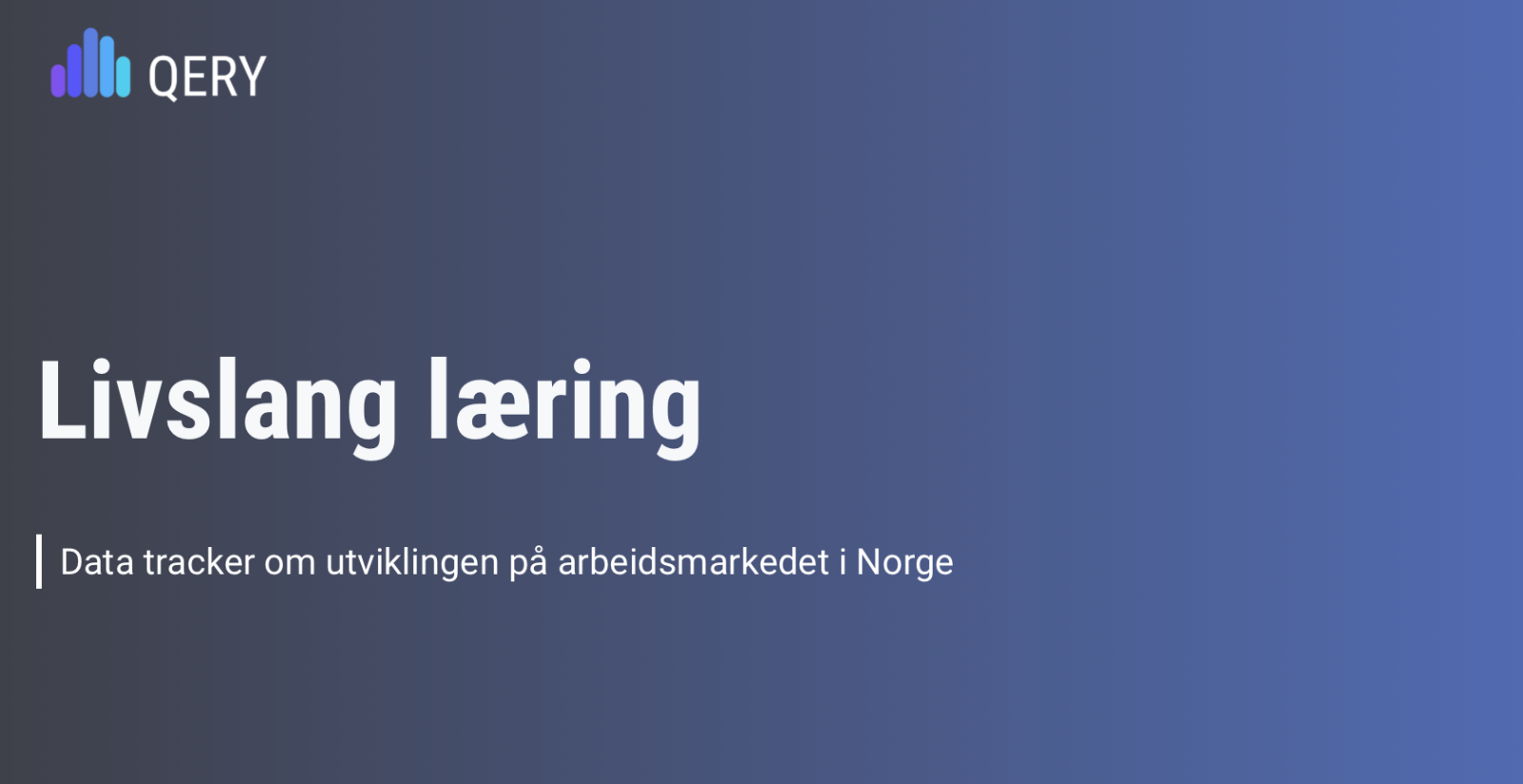 Livslang Læring