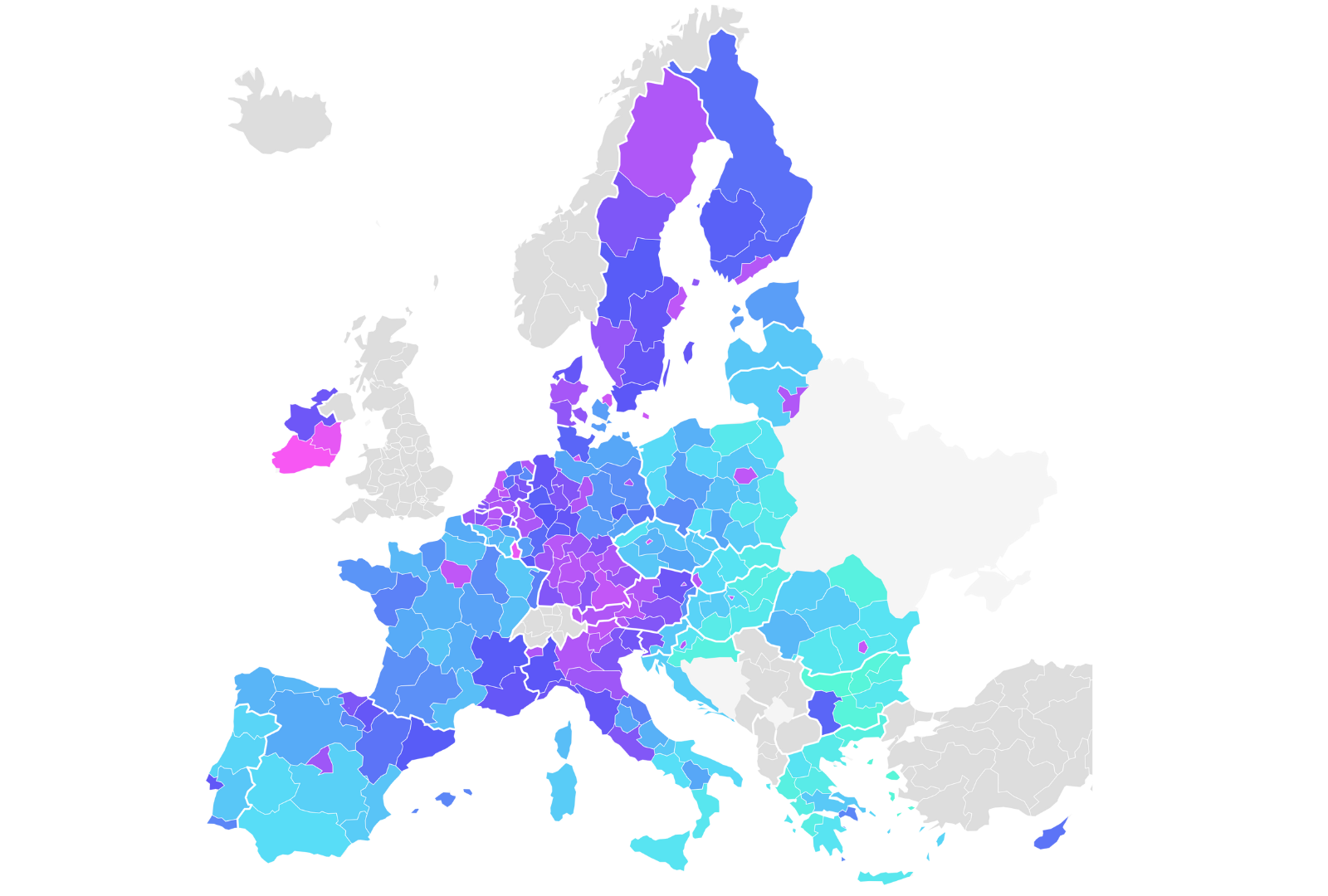 European Regional GDP in 2022